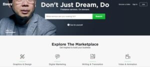 Example of jobs for micro-workers at Fiverr.com.