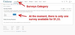 You can find invites for current surveys in the Surveys category.