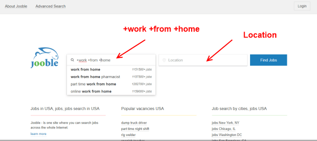 Jooble search can be a useful tool in your search for remote jobs from Amazon.
